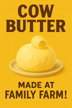 Cow butter 150 Gramm