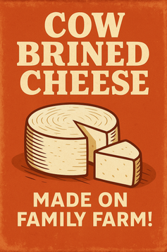 Cow brined cheese 250 Gramm