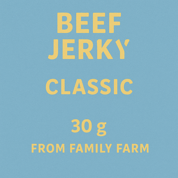 Rinderjerky &ndash; Klassisch 30 gr