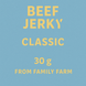 Rinderjerky &ndash; Klassisch 30 gr