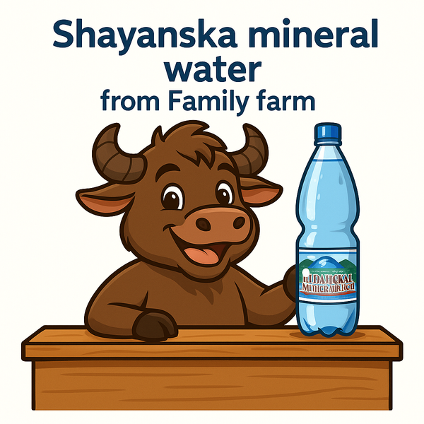 &bdquo;&Scaron;ajansk&aacute;&ldquo;. Miner&aacute;ln&iacute; voda. 1,5 litru.