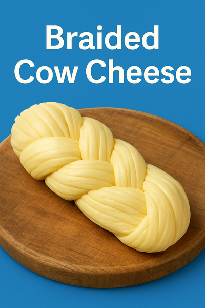 Geflochtener Kuhk&auml;se Zopf 150 grams